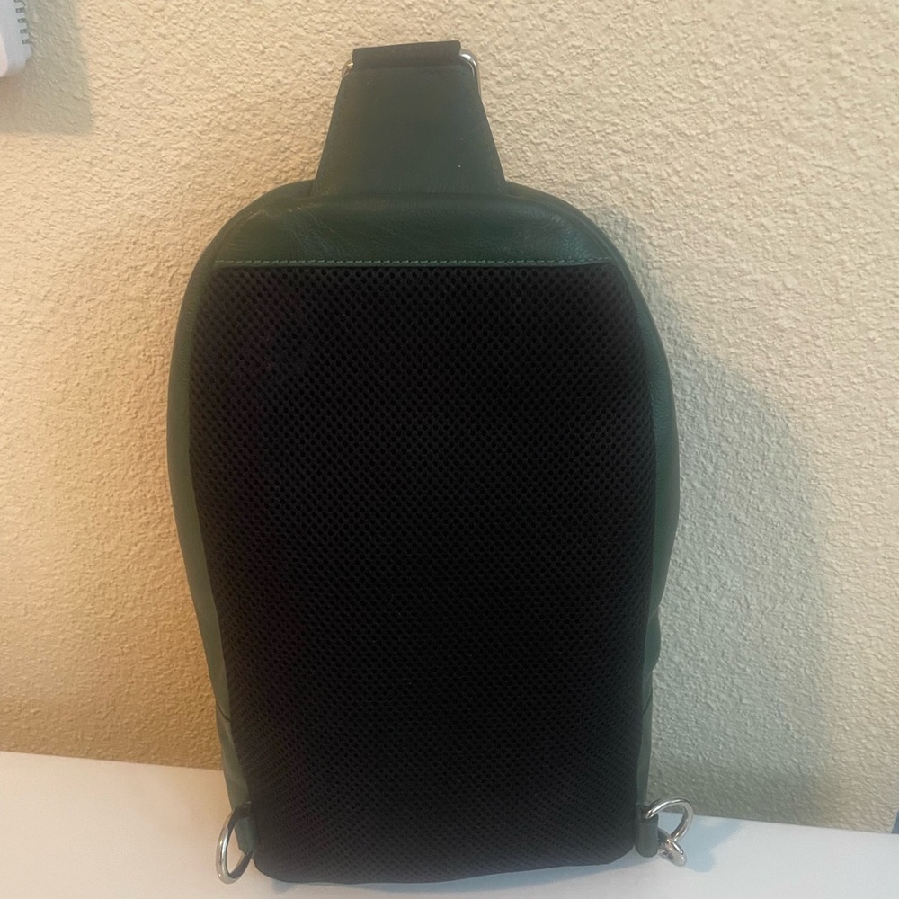 Palm/Pine/Black Unisex Coach Crossbody Bag - Picture 6 of 11